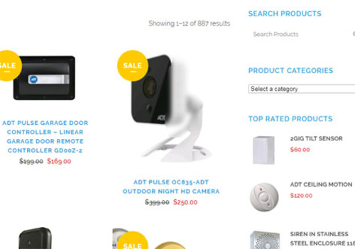 Product picture Home Security Blog WordPress